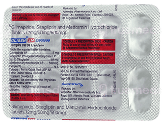 Glisen Sm 2/50/500 Tablet 10