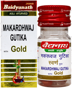 Baidyanath Makardhwaj Gutika With Gold Tablet 10