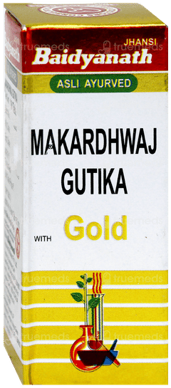 Baidyanath Makardhwaj Gutika With Gold Tablet 10