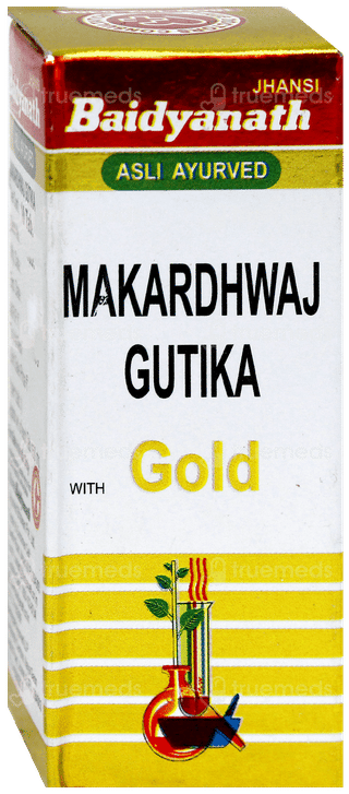 Baidyanath Makardhwaj Gutika With Gold Tablet 10