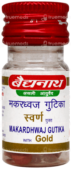 Baidyanath Makardhwaj Gutika With Gold Tablet 10