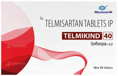 Telmikind 40 Tablet 15