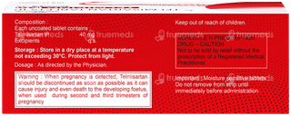 Telmikind 40 Tablet 15