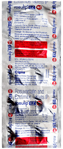 Rosulip Ez 40 Tablet 10
