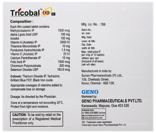 Tricobal Od Rf Tablet 15
