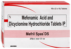 Mefril Spas Ds Tablet 10