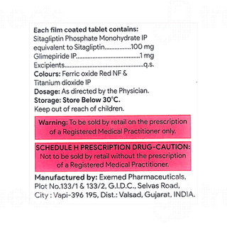 Sitahenz G 1 Tablet 15