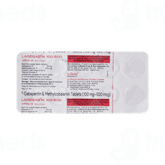 Laregab M 100/500 Tablet 10