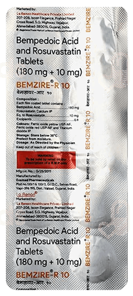 Bemzire R 10 Tablet 10