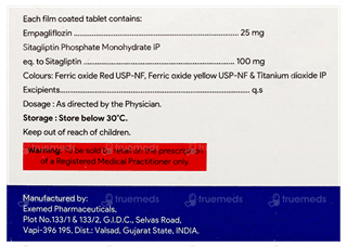 Empashield S 25/100 Tablet 10