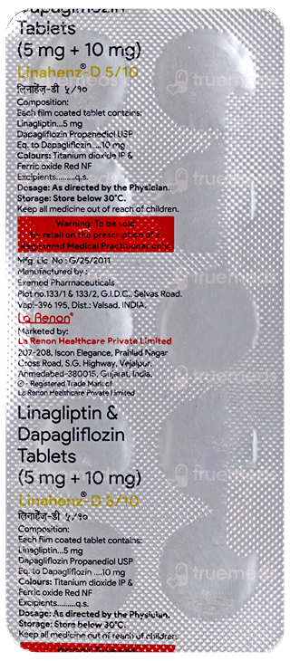 Linahenz D 5/10 Tablet 10