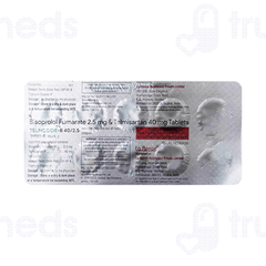 Telmodor B 40/2.5 Tablet 10