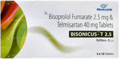 Bisonicus T 2.5 Tablet 10
