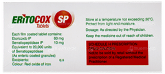 Eritocox Sp Tablet 10 Eritocox Sp Tablet 10