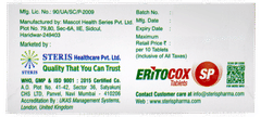 Eritocox Sp Tablet 10