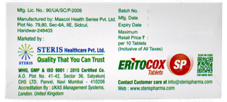Eritocox Sp Tablet 10