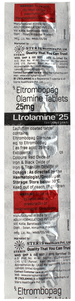 Ltrolamine 25 Tablet 7