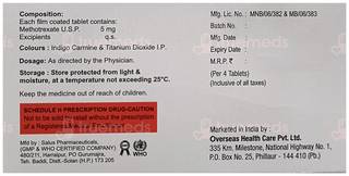 Meditrex 5 Tablet 4