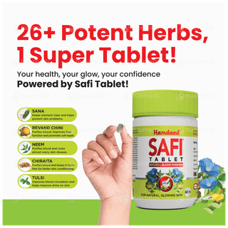 Hamdard Safi Natural Blood Purifier Tablet 60