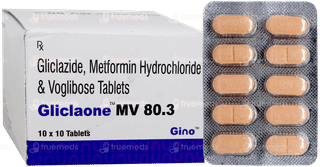 Gliclaone Mv 80.3 Tablet 10