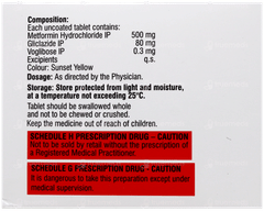 Gliclaone Mv 80.3 Tablet 10 Gliclaone Mv 80.3 Tablet 10