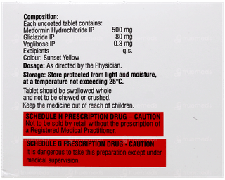 Gliclaone Mv 80.3 Tablet 10
