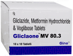 Gliclaone Mv 80.3 Tablet 10 Gliclaone Mv 80.3 Tablet 10