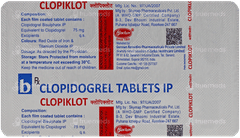 Clopiklot Tablet 15
