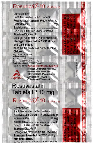 Rosurica 10 Tablet 15