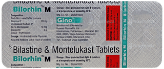 Bilorhin M Tablet 10
