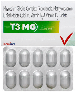Innovcares T3 Mg Tablet 10