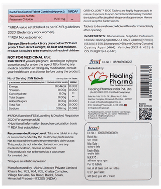 Orthojoint 1500 Tablet 15