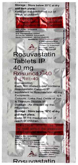 Rosurica 40 Tablet 15