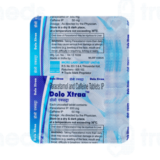 Dolo Xtraa Tablet 15