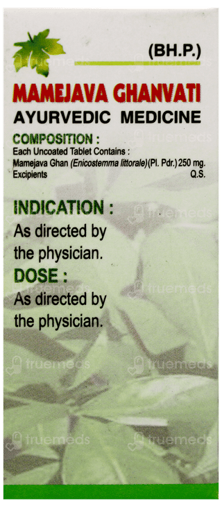 Unjha Mamejava Ghanvati Tablet 40