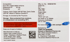 Eplebless 25 Tablet 15