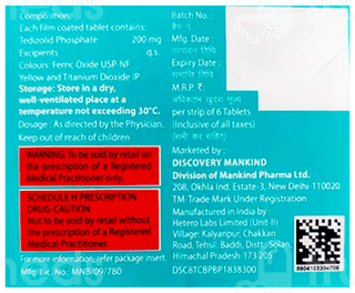 Tedioxa 200 Tablet 6