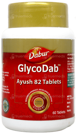 Dabur Glycodab Ayush 82 Tablet 60