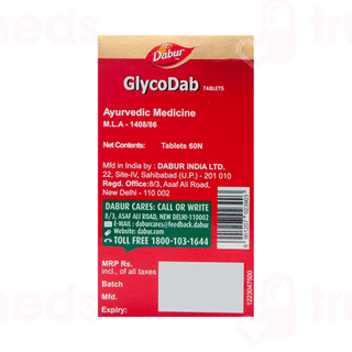 Dabur Glycodab Ayush 82 Tablet 60