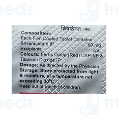 Brivahenz 50 Tablet 15