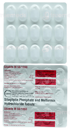 Sitabite M 50/1000 Tablet 15