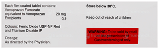 Vonogen 20 Tablet 10