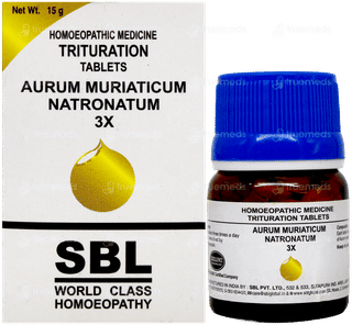 Sbl Aurum Muriaticum Natronatum 3X Trituration Tablet 15Gm