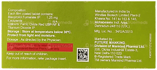 Bisoheart 1.25 Tablet 10