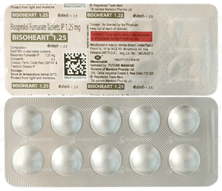Bisoheart 1.25 Tablet 10