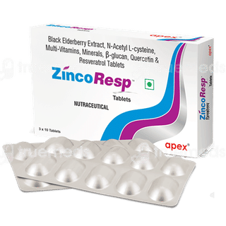 Zinco Resp Tablet 10