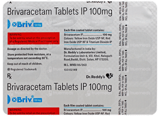 Briv + 100Mg Tablet 14