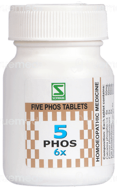 Dr Willmar Schwabe Five Phos 6x Tablet 25gm