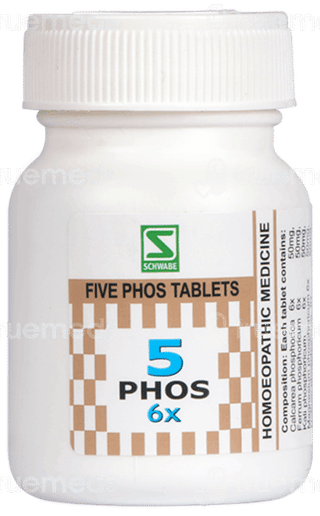 Dr Willmar Schwabe Five Phos 6x Tablet 25gm