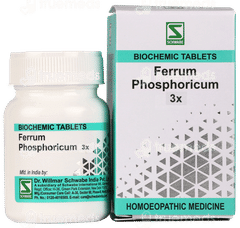 Dr Willmar Schwabe Ferrum Phosphoricum 3x Biochemic Tablet 25gm